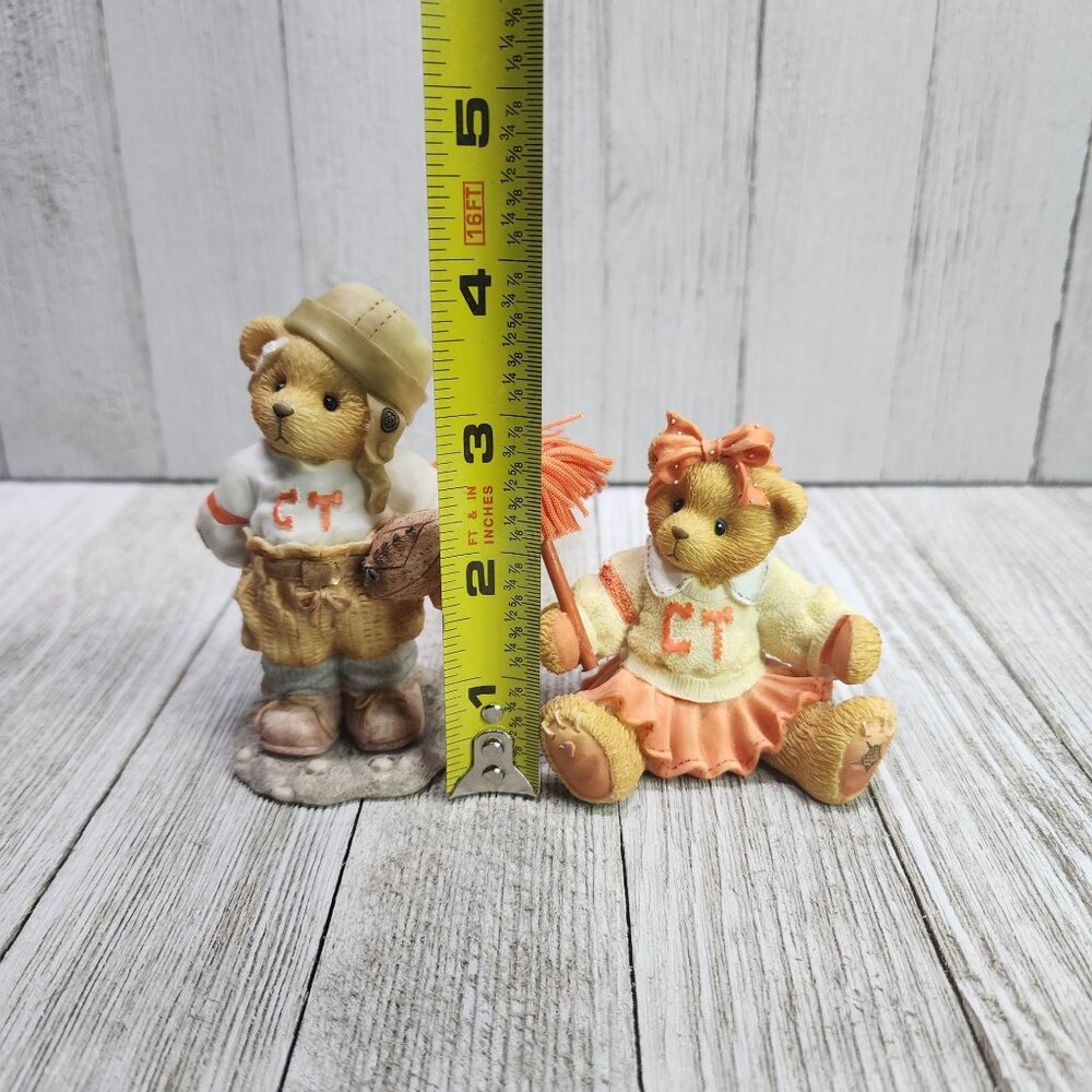 Vintage Cherished Teddies Debbie and Butch Figurine 1996 #156388 #156361 - Picture 7 of 8